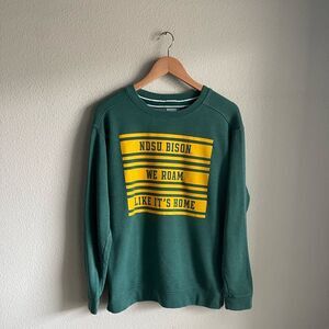 PINK Victoria's Secret North Dakota State University Crewneck Sweatshirt - Green